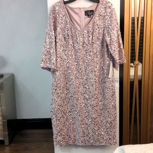 Alex Sequin Evening Dress size 14W